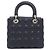 Borsa Christian Dior Lady Medium Nero - vista 2
