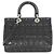 Borsa Christian Dior Lady Dior Large Nero - vista 2