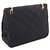 Bolsa de ombro em tecido Chanel Preto - vista 2