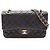 Borsa a Spalla Chanel Matelassé Double Flap Nero