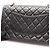 Borsa a Spalla Chanel Matelassé Double Flap Nero - vista 15