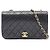 Borsa a tracolla Chanel Matelassé Full Flap Nero