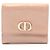 Christian Dior Dior Cartera Plegable 30 Montaigne Rosa