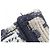 Borsa mini Christian Dior DIOR OBLIQUE Book Tote Blu - vista 5