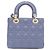 Christian Dior MY ABCDIOR Lady Borsa a mano piccola Blu - vista 2