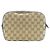 Borsa a Spalla Gucci GG Canvas Marrone Beige - vista 2