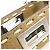 Borsa Fendi SELLERIA Peekaboo Mini Beige Marrone chiaro - vista 4