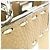 Borsa Fendi SELLERIA Peekaboo Mini Beige Marrone chiaro - vista 5