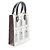 Borsa Louis Vuitton x Fornasetti Petite Sac Plat Monogram Marrone Nero Bianco - vista 2