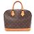 Louis Vuitton Alma PM Monogram Handtasche Braun