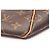 Borsa Boston Louis Vuitton Keepall 55 Monogram Marrone - vista 8