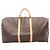Borsa Boston Louis Vuitton Keepall 60 Monogram Marrone