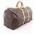 Borsa Boston Louis Vuitton Keepall 55 Monogram Marrone - vista 2