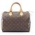 Borsa Louis Vuitton Speedy 30 Monogram Marrone