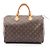 Borsa Louis Vuitton Speedy 35 Monogram Marrone