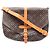 Borsa a Spalla Louis Vuitton Saumur 30 Monogram Perfo Marrone