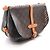 Borsa a Spalla Louis Vuitton Saumur 30 Monogram Perfo Marrone - vista 2
