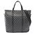 Borsa Tote Louis Vuitton Tadao Damier Graphite Nero