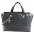 Borsa Chanel 98683 in pelle di vitello nera Nero