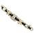 Accessorio per capelli Barrette Chanel AB4722 Nero Bianco