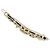 Accessorio per capelli Barrette Chanel AB4722 Nero Bianco - vista 2
