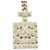 Chanel ABC598 Gold Keyring D'oro - vista 3