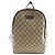 Gucci GG Canvas Backpack Brown Beige