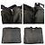 Borsa Tote PRADA in nylon Tessuto Nero - vista 6