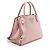 Prada Saffiano Cuir Leather Monochrome Small Tote Rosa - vista 2