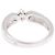Chaumet Platinum Diamond Ring Silvery Metallic - view 3