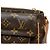 Borsa a Spalla Louis Vuitton Vivacite PM Monogram Marrone - vista 8