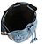 Way Fendi Mini borsa in denim blu jacquard FF - vista 7