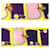 Sciarpa in seta Hermès Twilly Camails Giallo  - vista 5