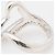 Tiffany & Co. Elsa Peretti Sterling Silber Open Heart Ring - Größe 6 3/4 Metallisch - Ansicht 4