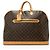 Borsa da Viaggio Louis Vuitton Vintage Monogram Canvas Alma Voyage GM Marrone
