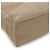 Chanel Schultertasche aus Leinen Braun Beige - Ansicht 3