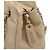 Chanel Schultertasche aus Leinen Braun Beige - Ansicht 4