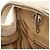 Chanel Schultertasche aus Leinen Braun Beige - Ansicht 7