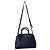 Borsa a tracolla 2way in pelle martellata Tory Burch Blu - vista 5