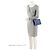 Borsa a Spalla Saint Laurent Grain de Poudre Monogram Kate Medium Blu - vista 5