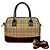 Burberry Mini 2way Schultertasche aus Canvas und Leder Braun Beige