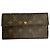 Portafoglio lungo Monogram Louis Vuitton Marrone