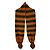 Sciarpa Vivienne Westwood in lana a righe Arancione - vista 2