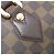Borsa Louis Vuitton Damier Marrone - vista 3