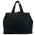 Borsa a mano in pelle Vitello Daino Prada Nero - vista 4