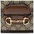Gucci GG Supreme Horsebit 1955 Mini Crossbody Marrone Beige - vista 9
