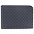 Pochette Jour GM Damier Graphite Louis Vuitton pochette Nero