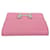 Hermès Portafoglio compatto in pelle Hermes Constance Rosa  - vista 4