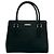 Borsa a mano in pelle Burberry Nero