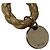 Bracelet en cuir Intrecciato Bottega Veneta Marron Beige - vue 7